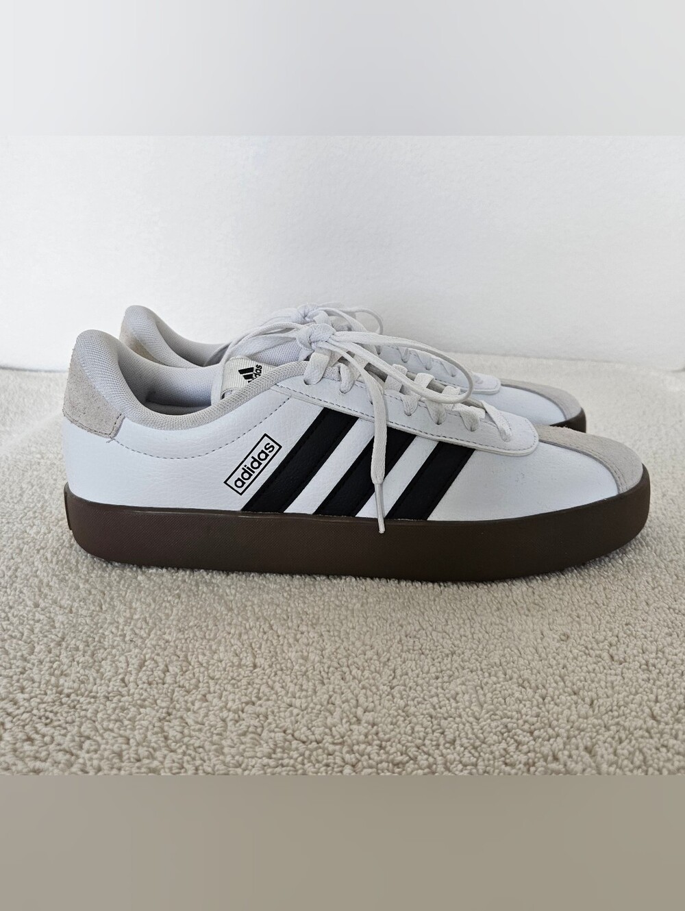 Adidas - Court 3.0 Sneakers - White/Gray - BNNU - Woman's Size 9